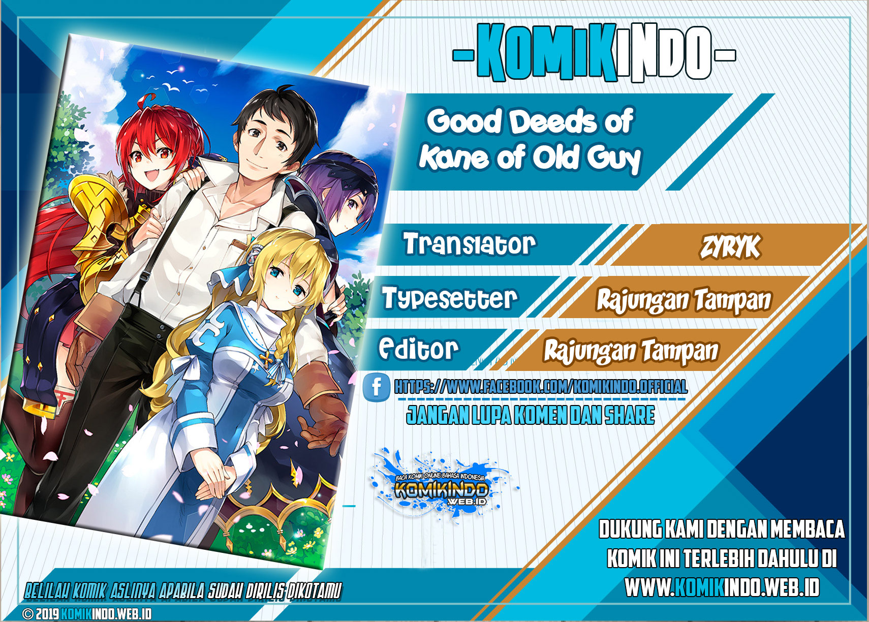 Baca Komik Good Deeds of Kane of Old Guy Chapter 4 Gambar 1