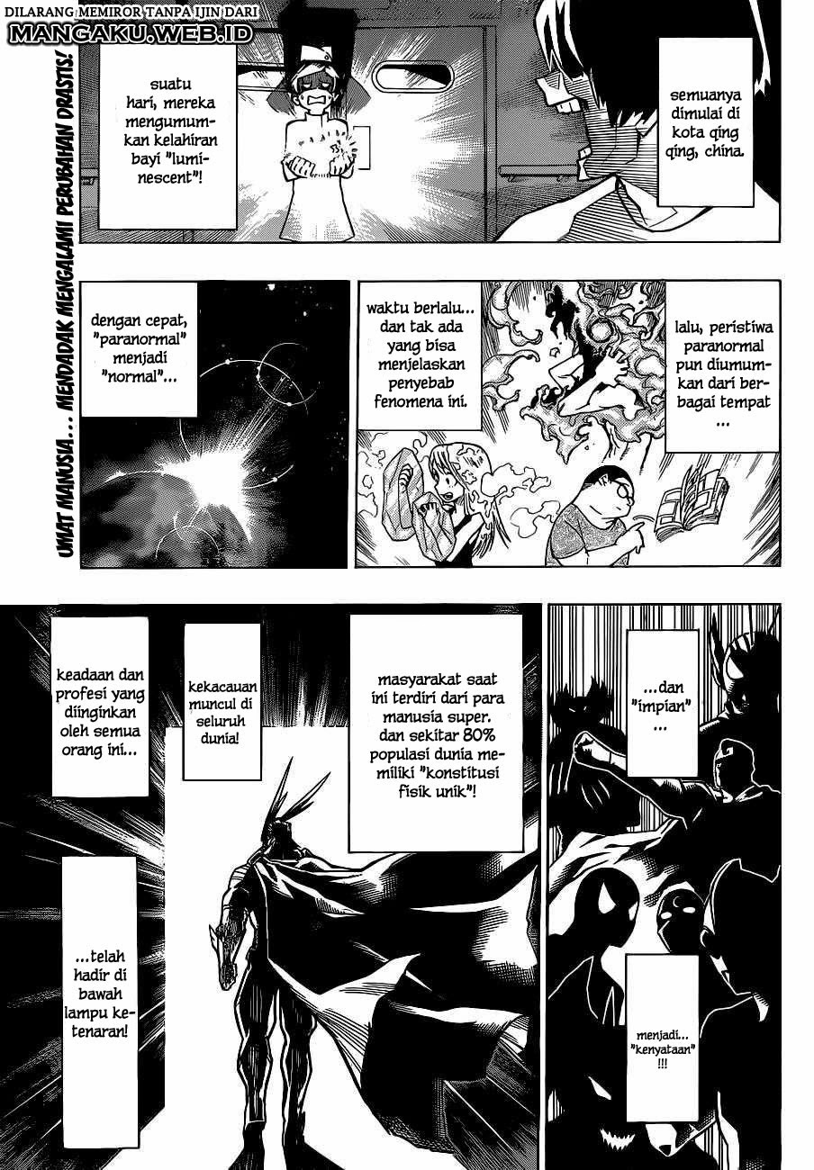 Boku no Hero Academia Chapter 1 Gambar 5
