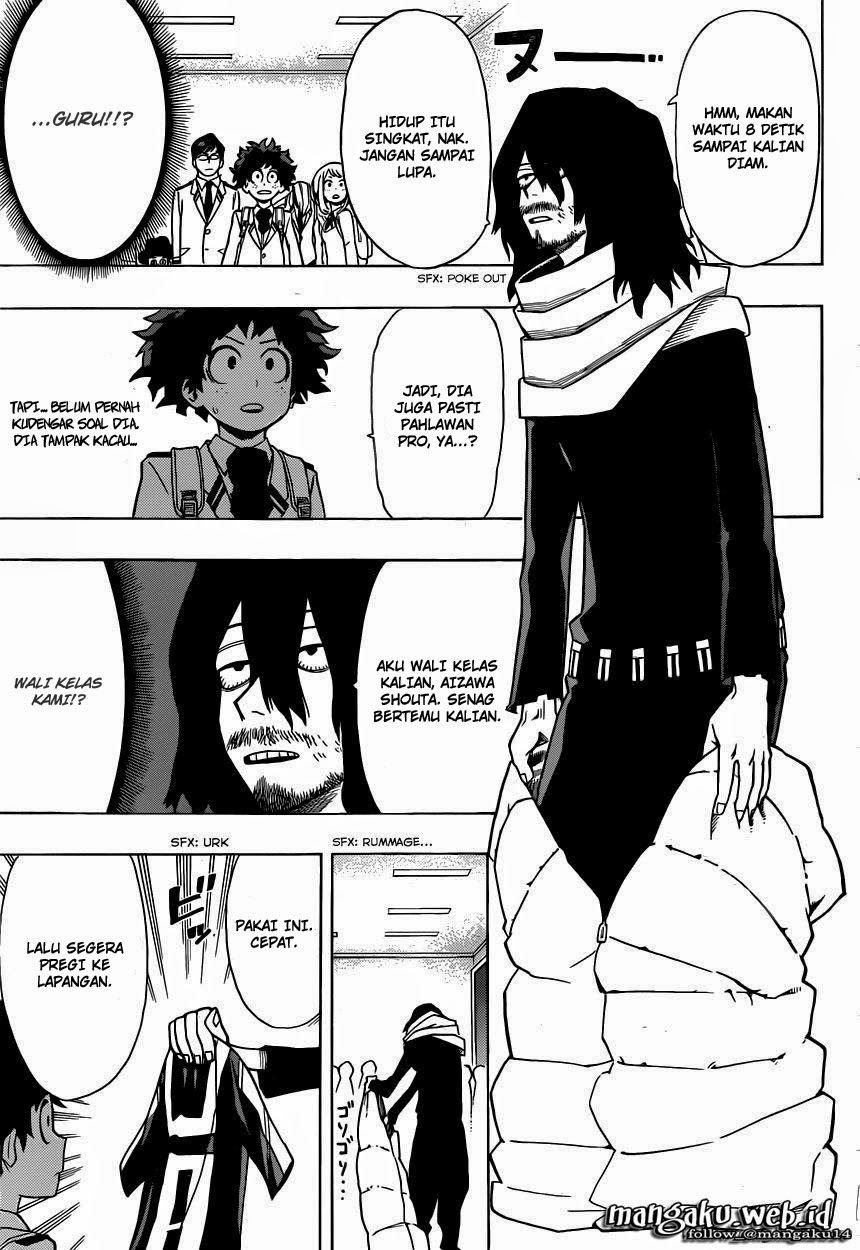 Boku no Hero Academia Chapter 5 Gambar 14