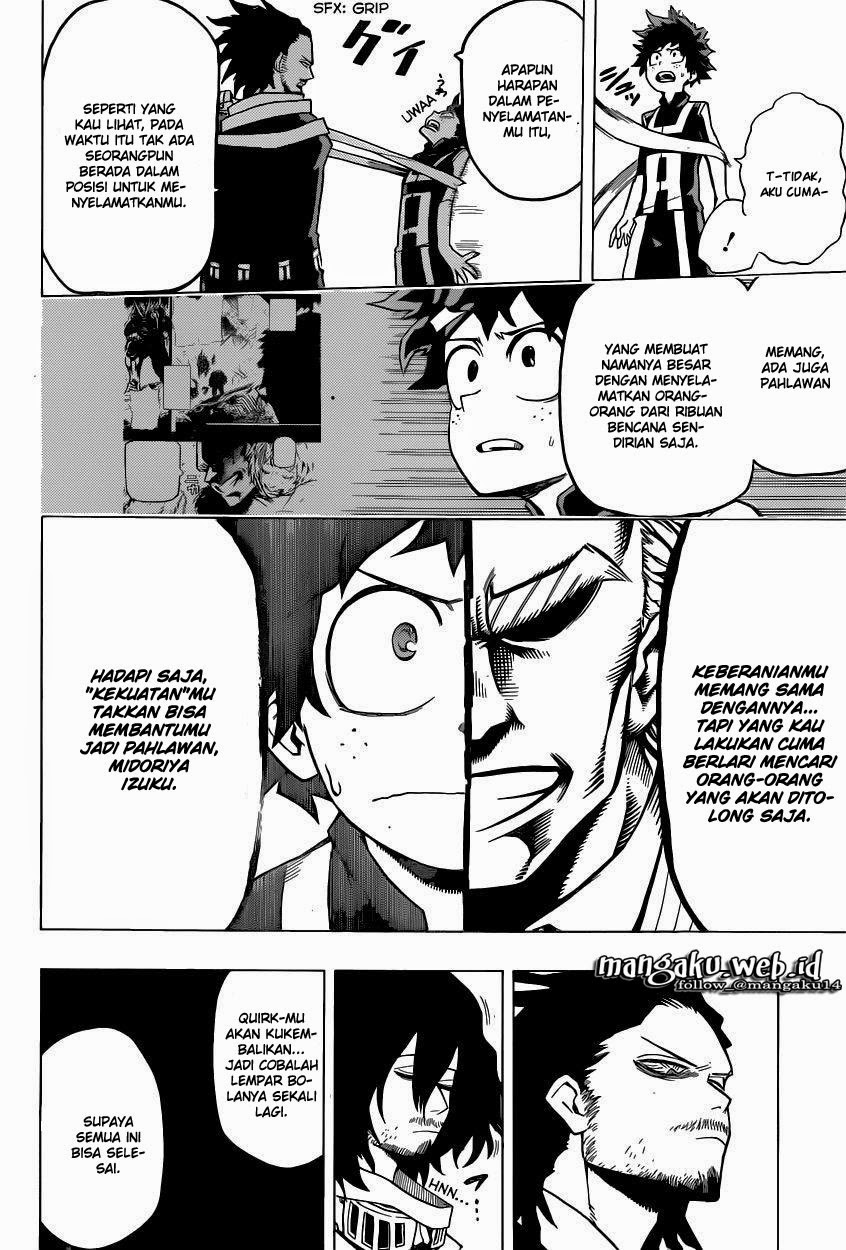 Boku no Hero Academia Chapter 6 Gambar 15