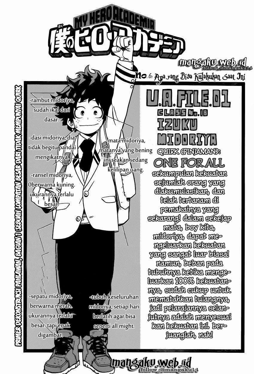 Baca Boku no Hero Academia Chapter 6 Gambar 2