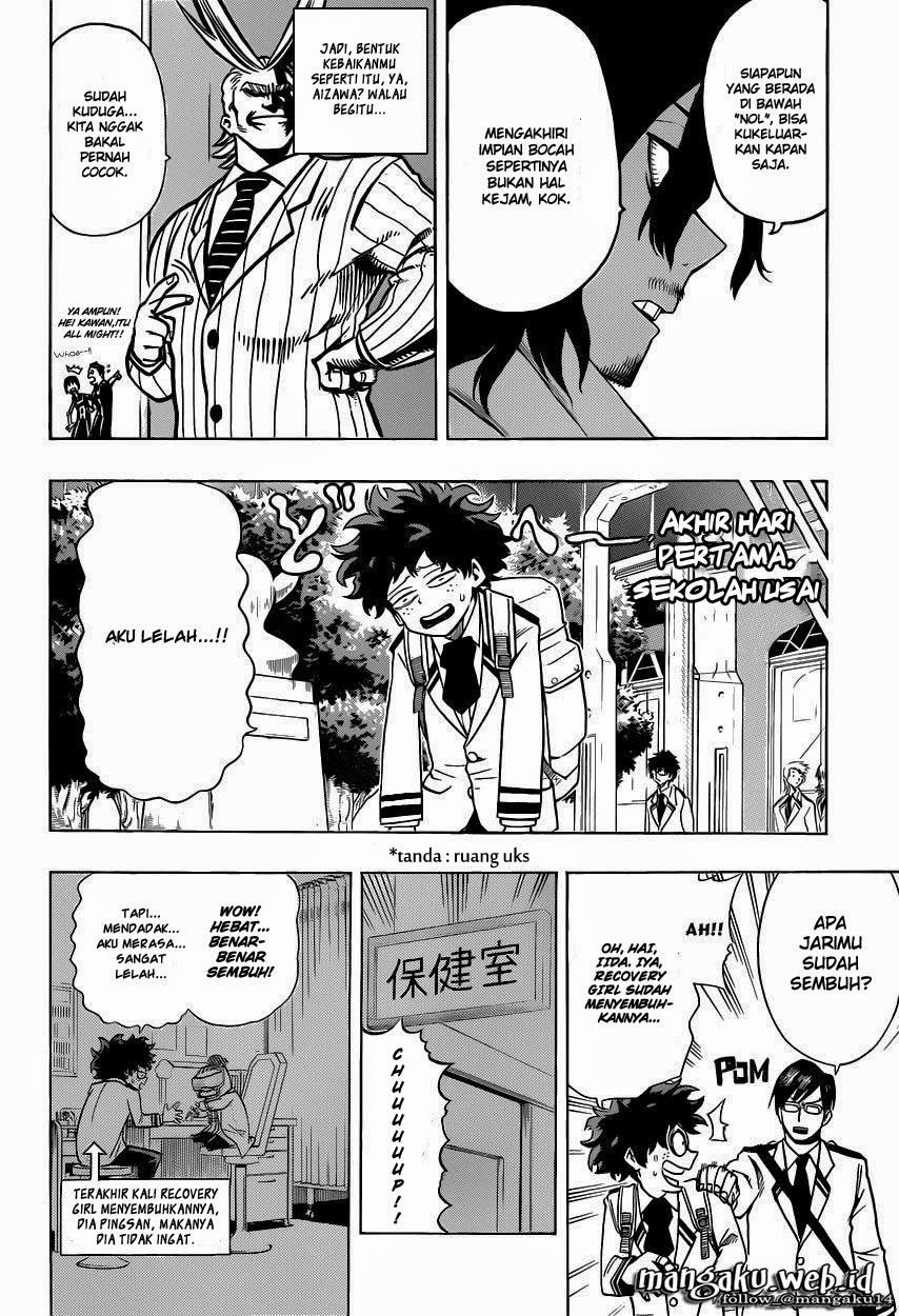 Boku no Hero Academia Chapter 7 Gambar 11