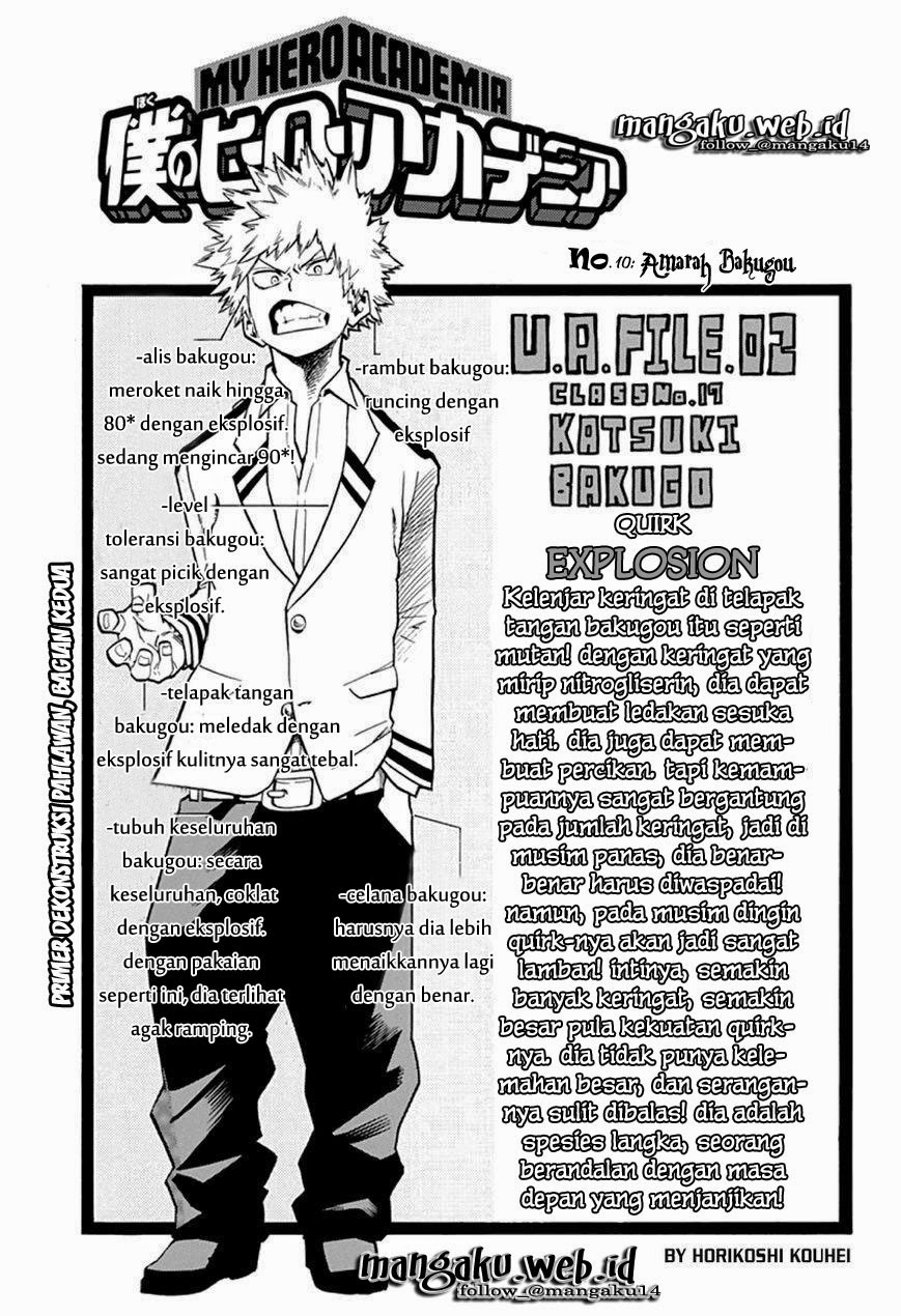 Baca Boku no Hero Academia Chapter 10 Gambar 2