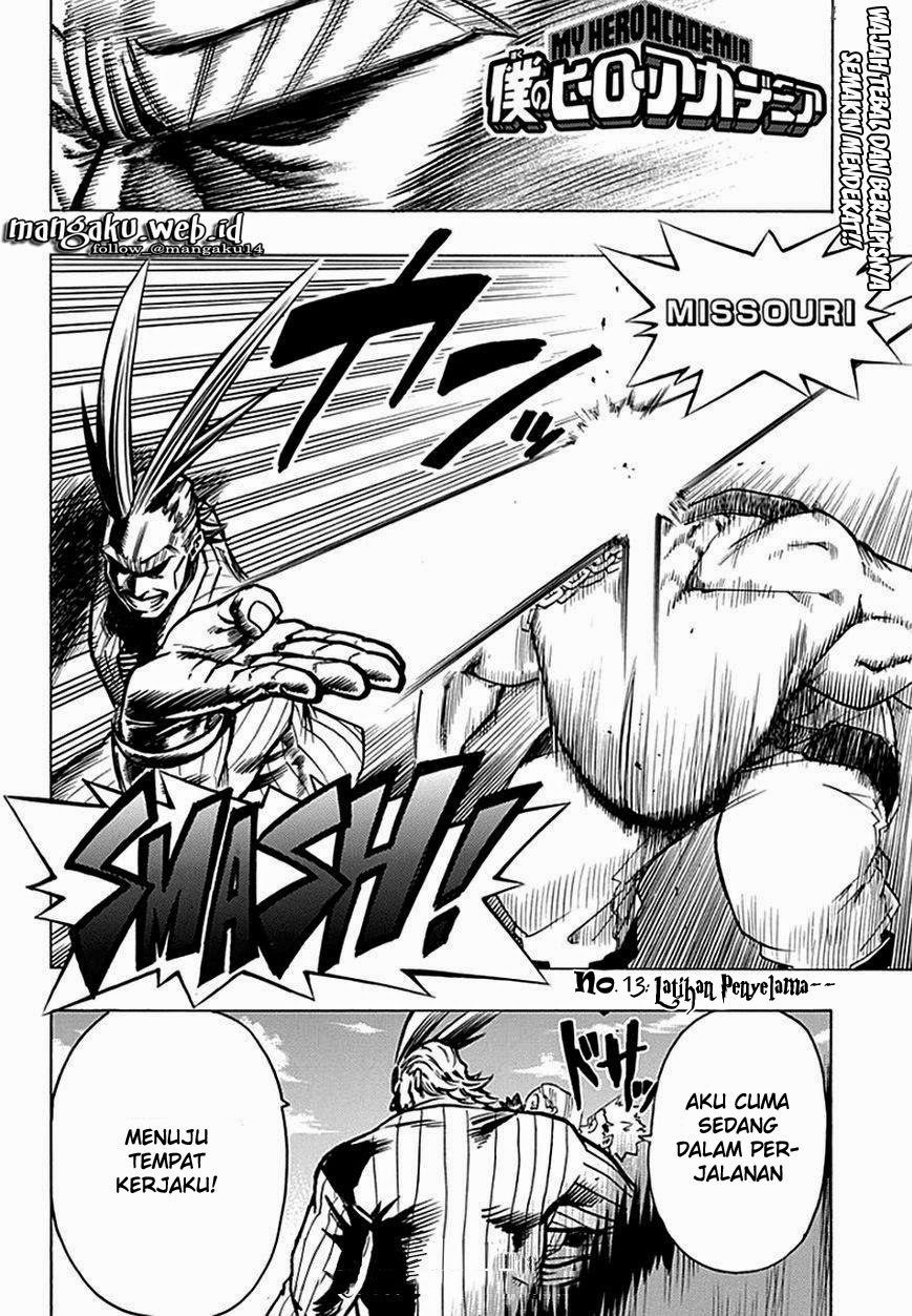 Boku no Hero Academia Chapter 13 Gambar 3