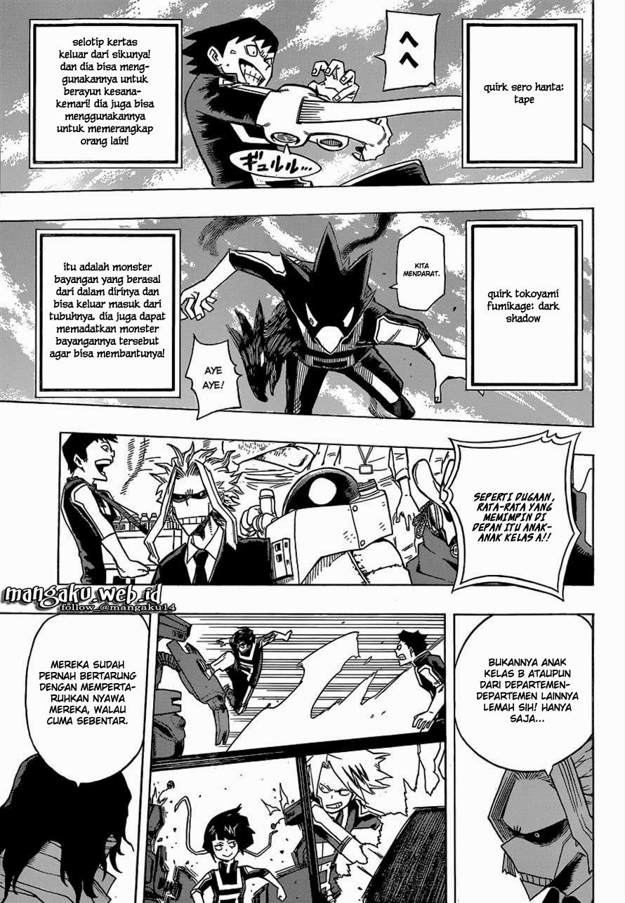 Boku no Hero Academia Chapter 25 Gambar 8