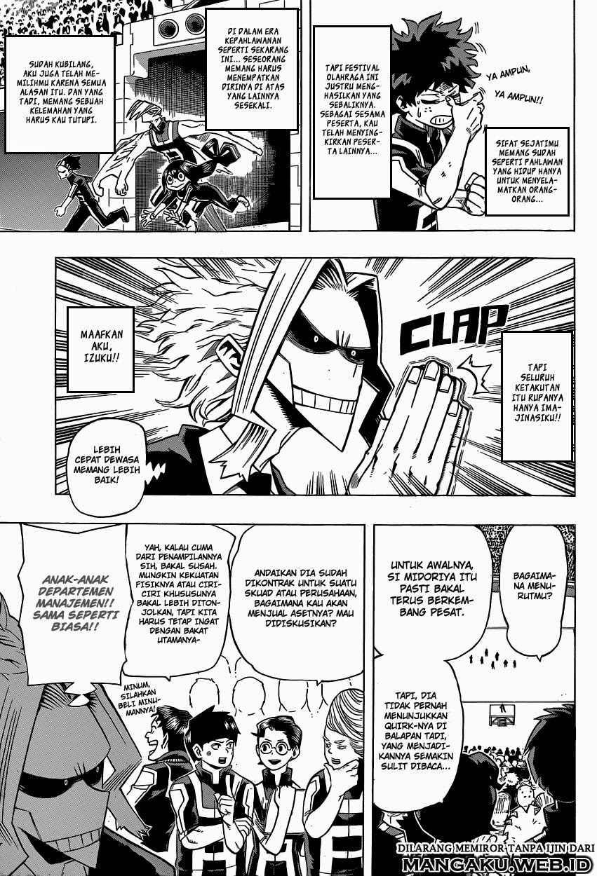Boku no Hero Academia Chapter 26 Gambar 11