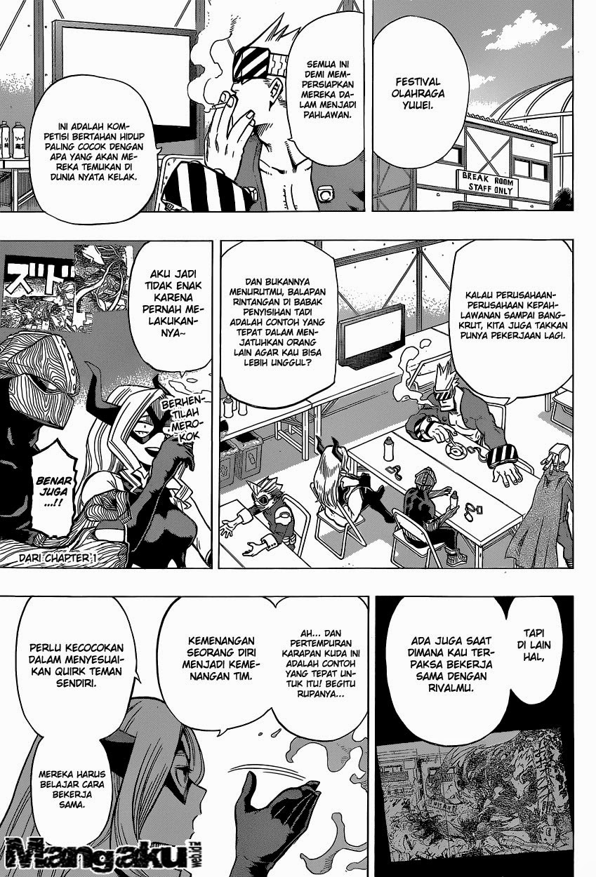 Boku no Hero Academia Chapter 27 Gambar 6