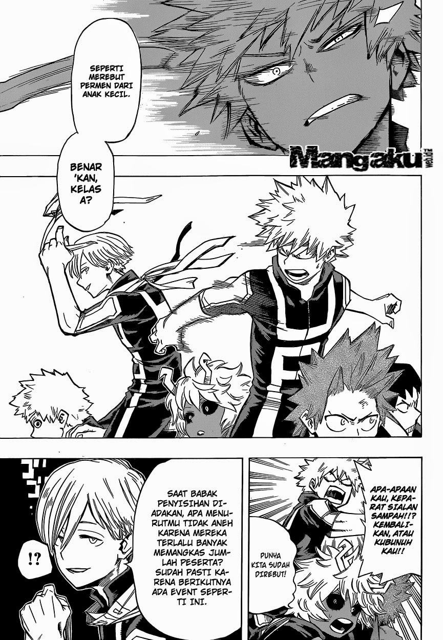 Boku no Hero Academia Chapter 28 Gambar 17