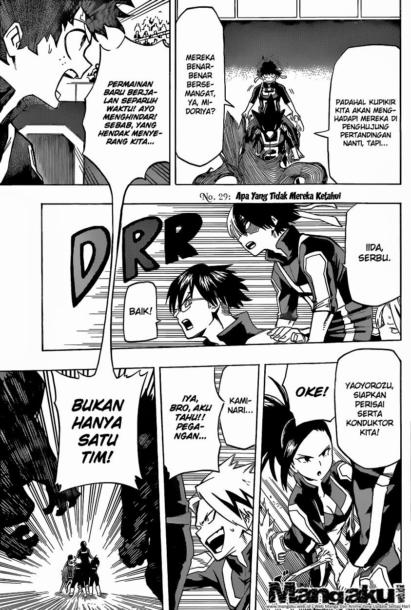 Boku no Hero Academia Chapter 29 Gambar 5
