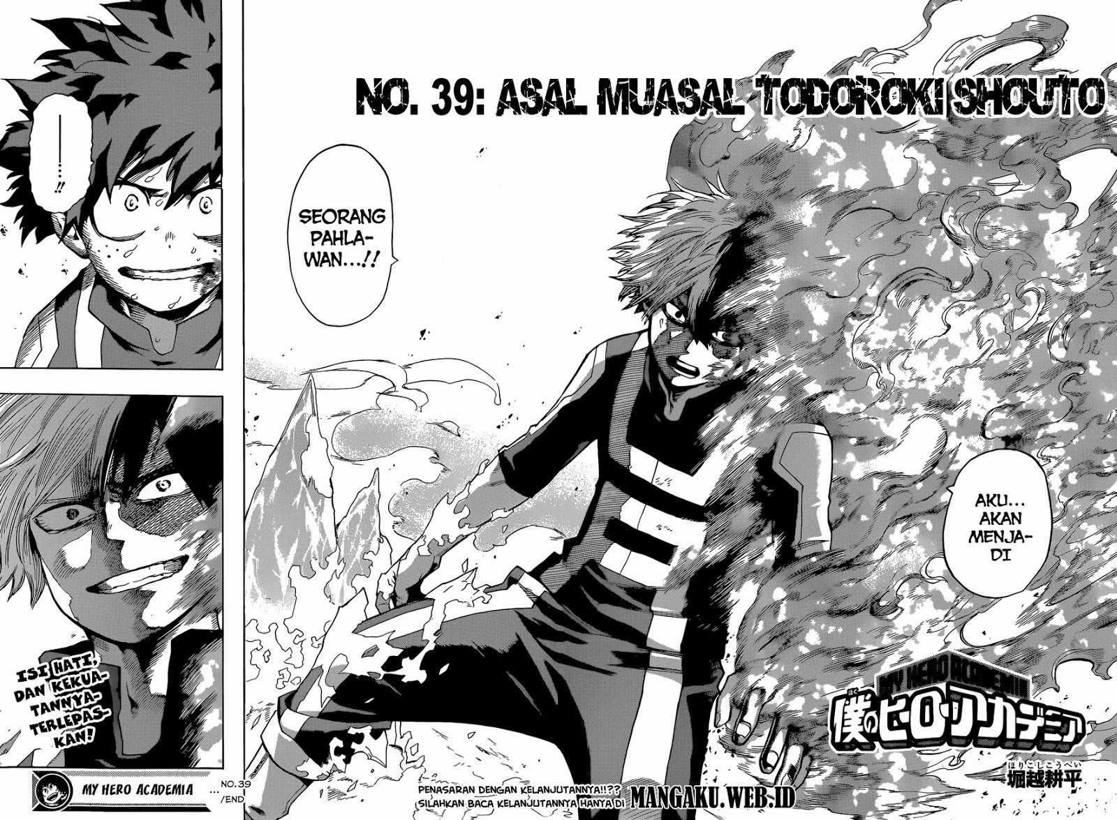 Boku no Hero Academia Chapter 39 Gambar 19
