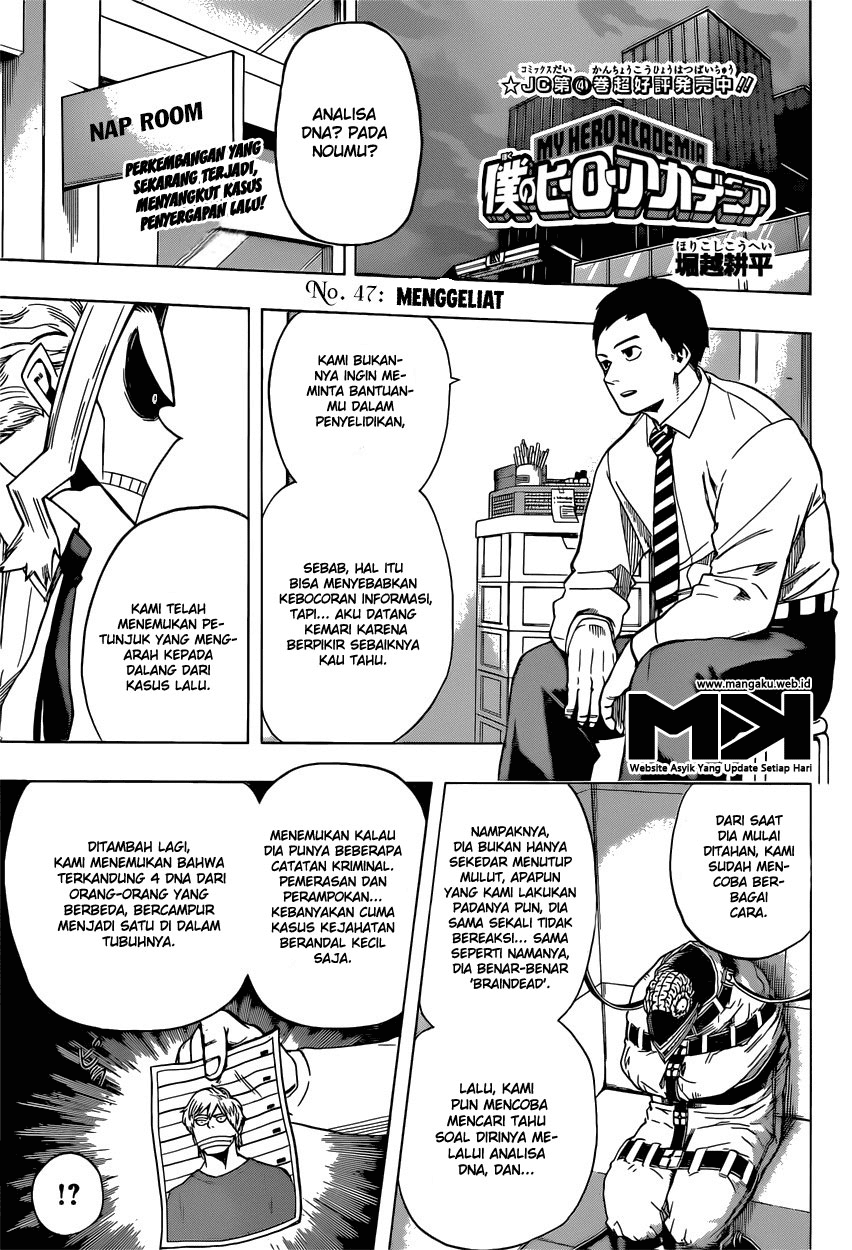 Baca Boku no Hero Academia Chapter 47 Gambar 2