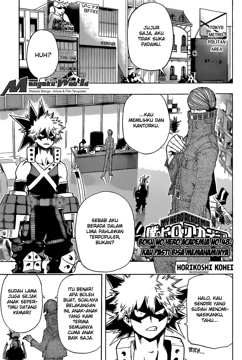 Baca Boku no Hero Academia Chapter 48 Gambar 2