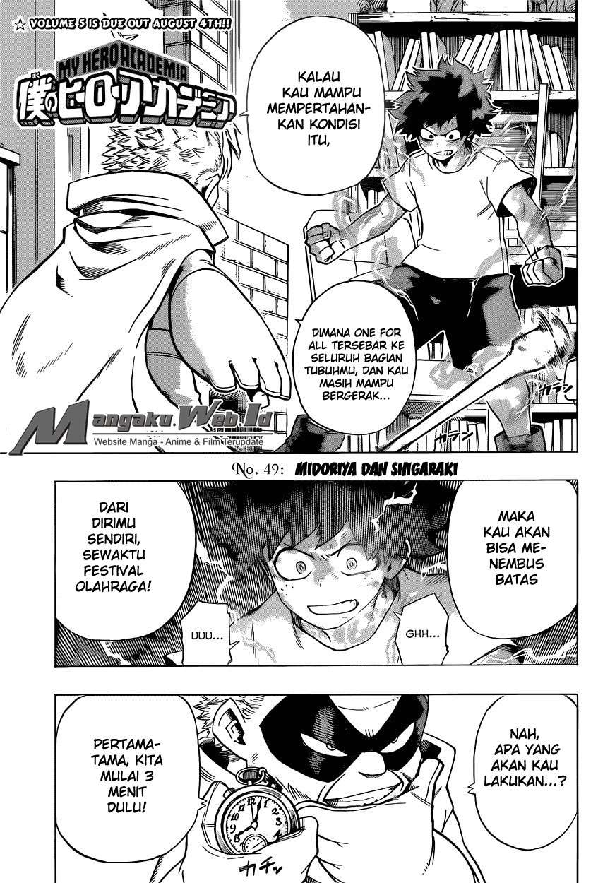 Baca Manga Boku no Hero Academia Chapter 49 Gambar 2