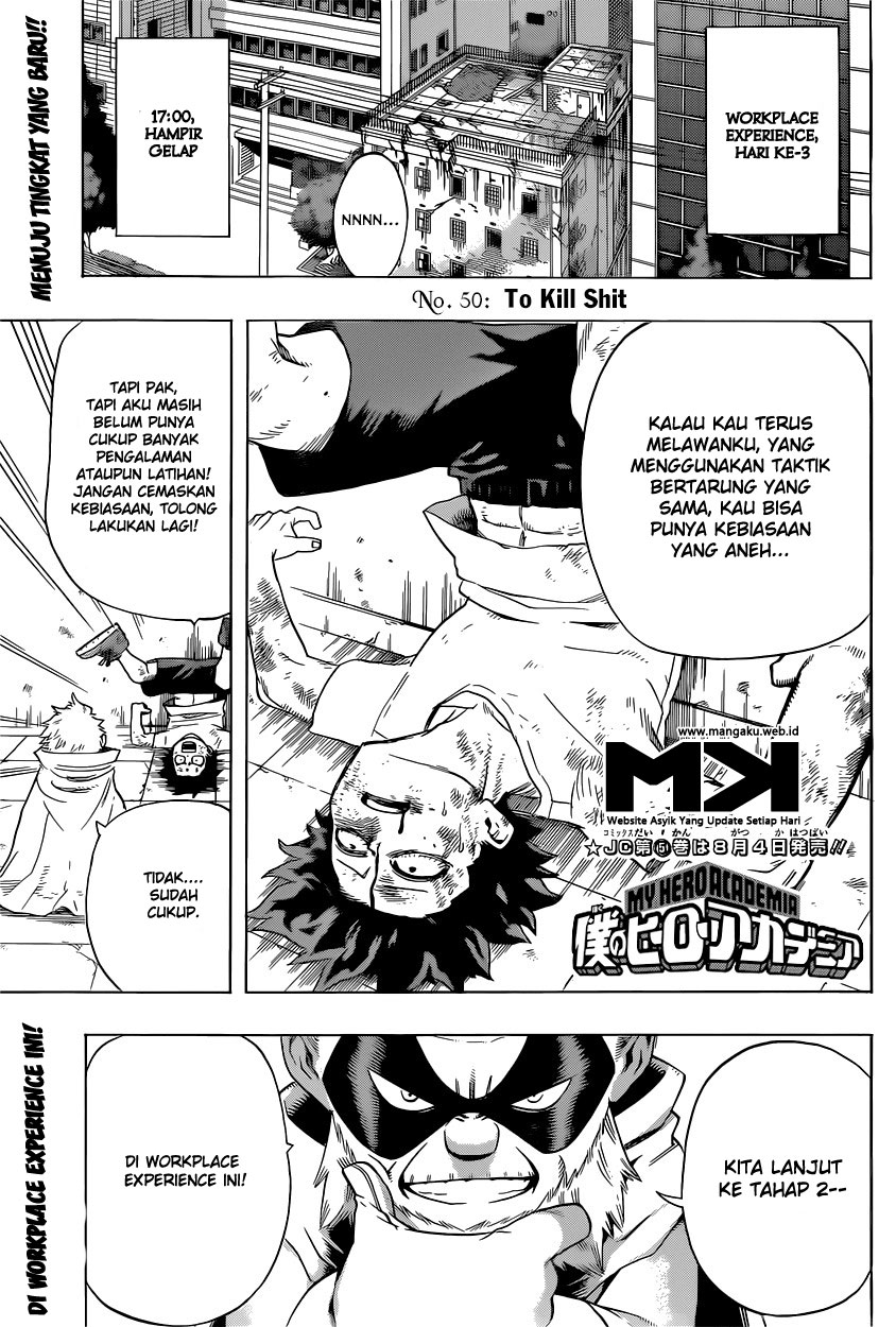 Baca Boku no Hero Academia Chapter 50 Gambar 2