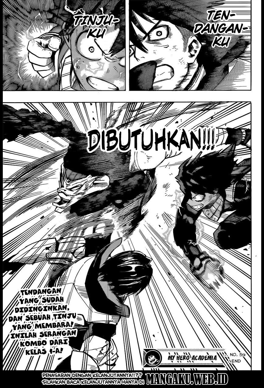 Boku no Hero Academia Chapter 54 Gambar 19