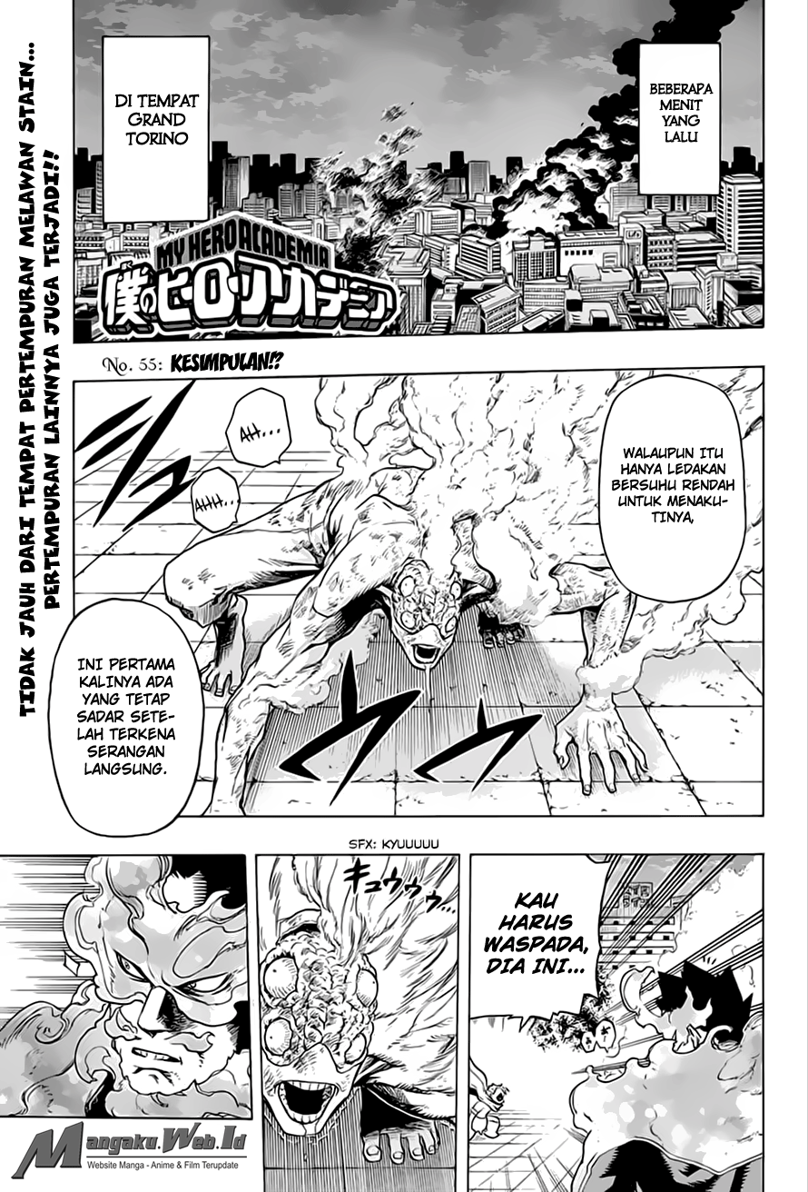 Baca Boku no Hero Academia Chapter 55 Gambar 2