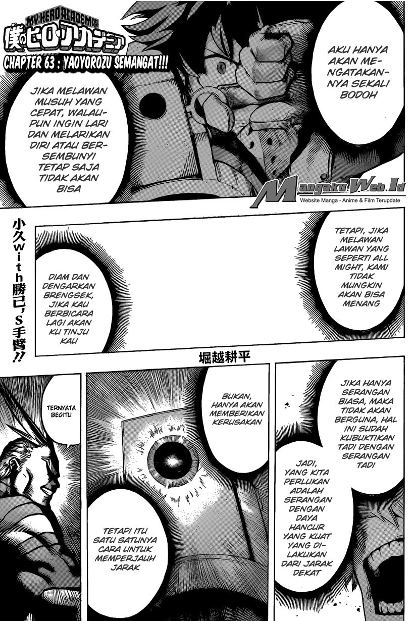 Baca Manga Boku no Hero Academia Chapter 63 Gambar 2