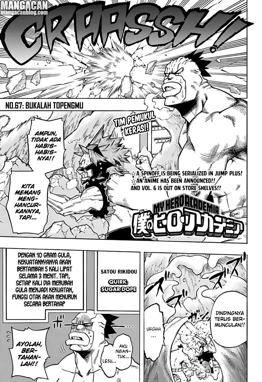 Baca Komik Boku no Hero Academia Chapter 67 Gambar 1