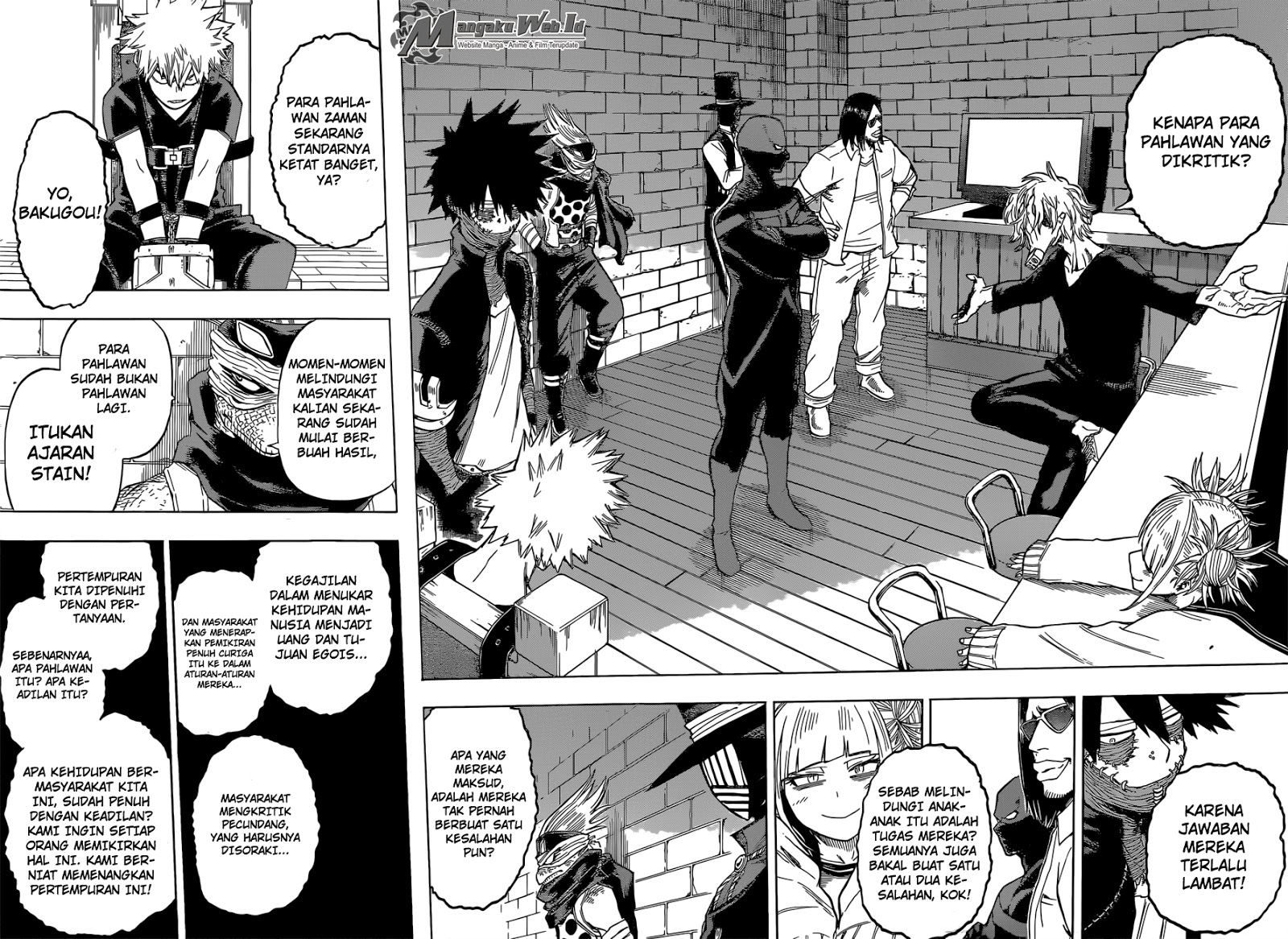 Boku no Hero Academia Chapter 85 Gambar 13