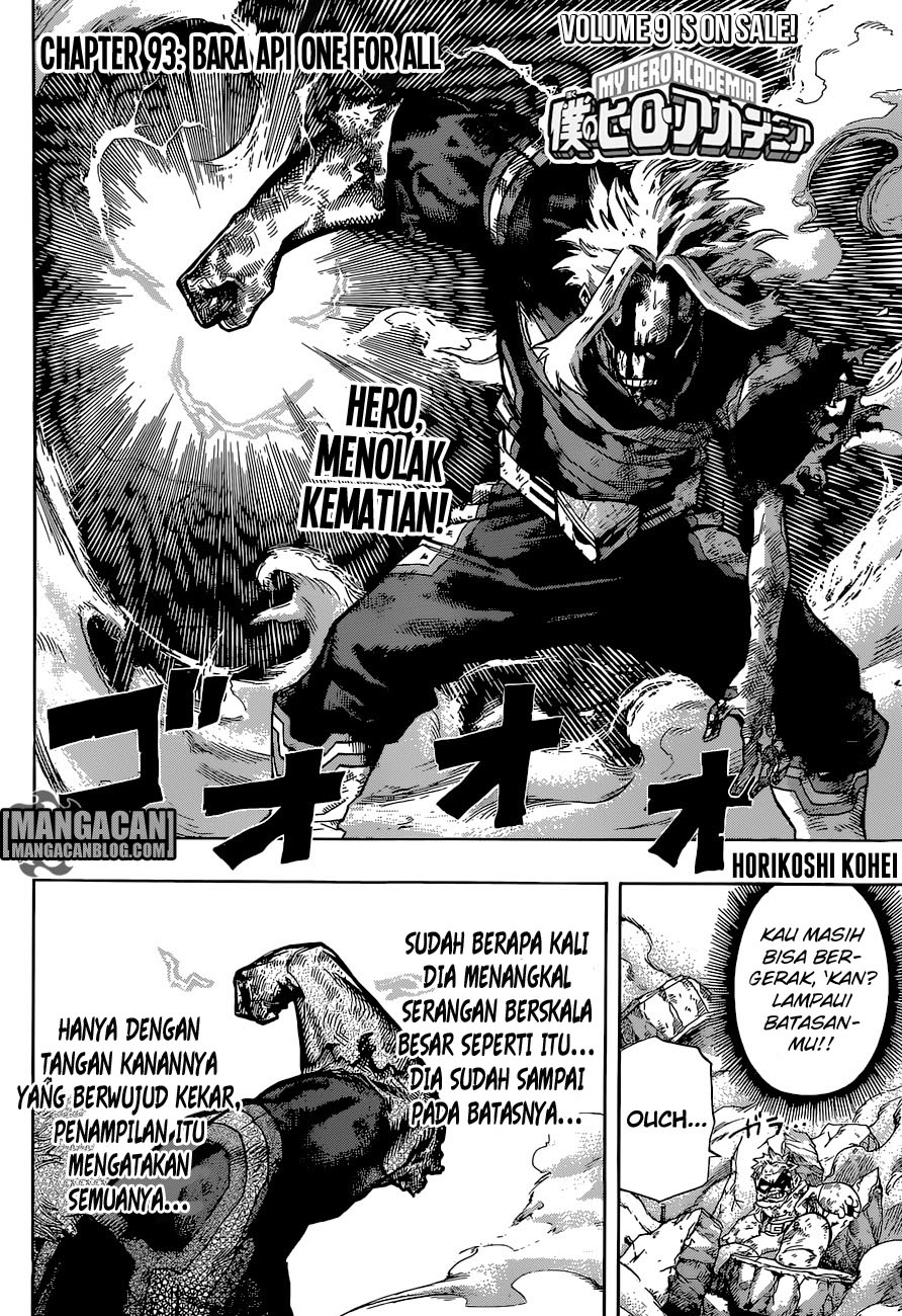 Baca Boku no Hero Academia Chapter 93 Gambar 2