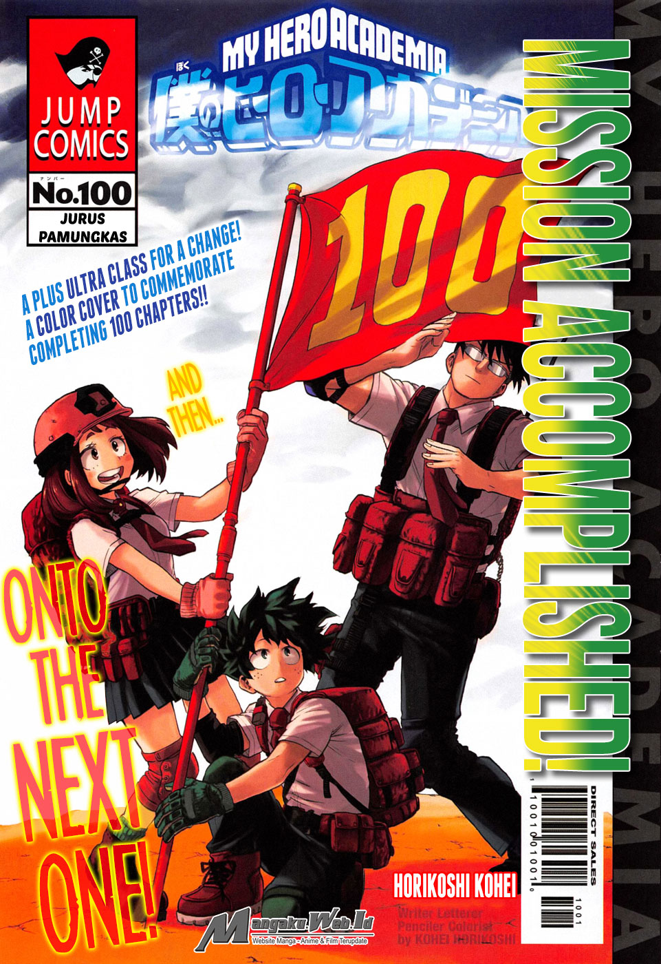 Baca Manga Boku no Hero Academia Chapter 100 Gambar 2