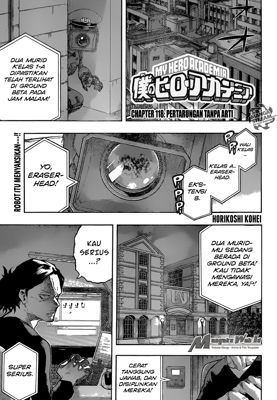 Baca Boku no Hero Academia Chapter 118 Gambar 2