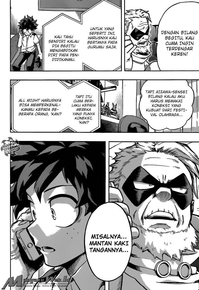 Boku no Hero Academia Chapter 124 Gambar 16