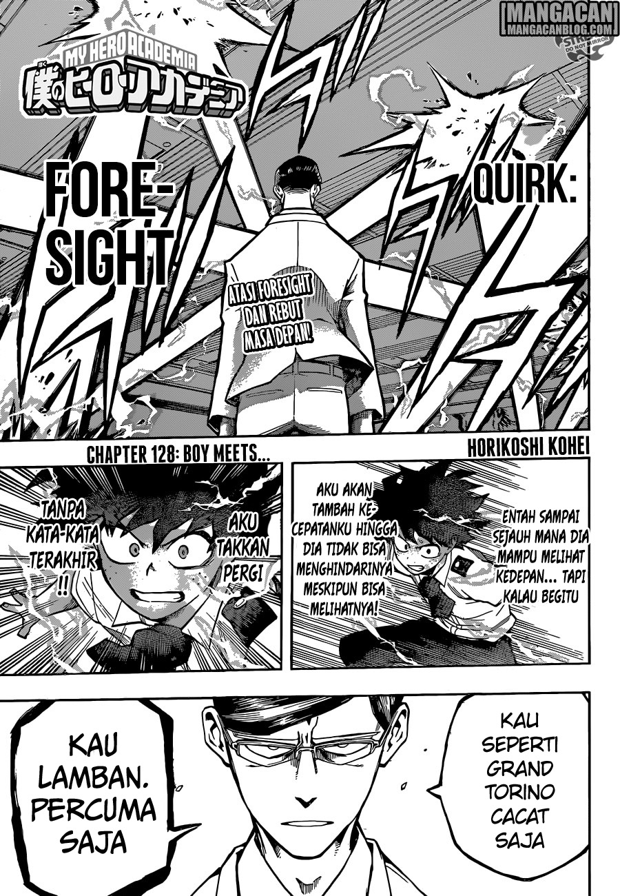 Baca Komik Boku no Hero Academia Chapter 128 Gambar 1