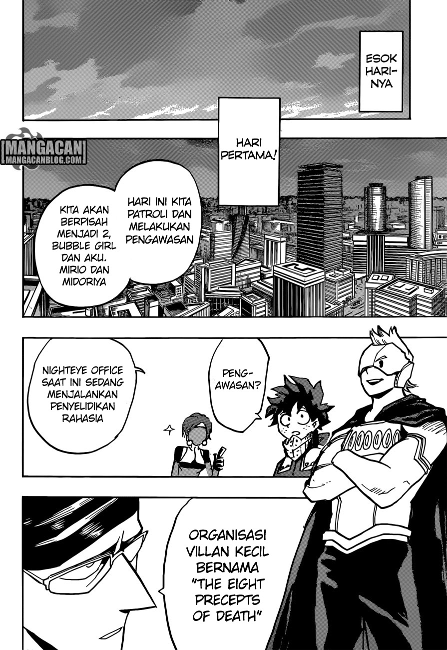 Boku no Hero Academia Chapter 128 Gambar 15