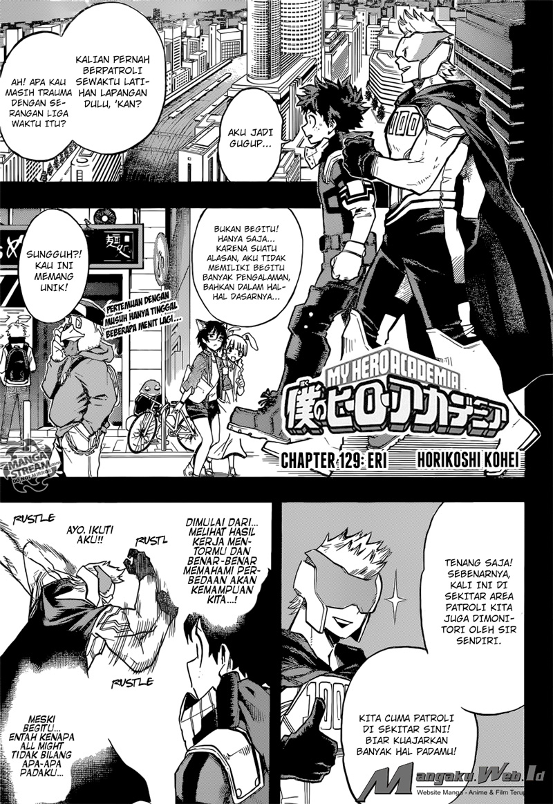 Baca Boku no Hero Academia Chapter 129 Gambar 2