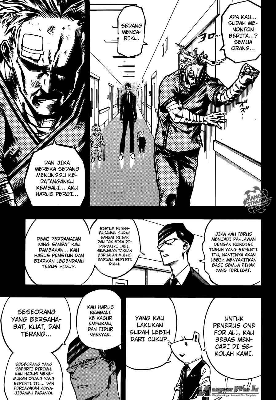 Boku no Hero Academia Chapter 130 Gambar 16