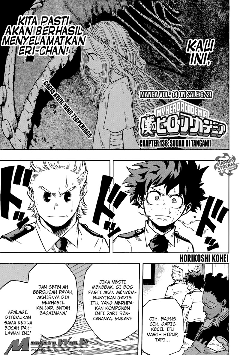 Baca Boku no Hero Academia Chapter 136 Gambar 2