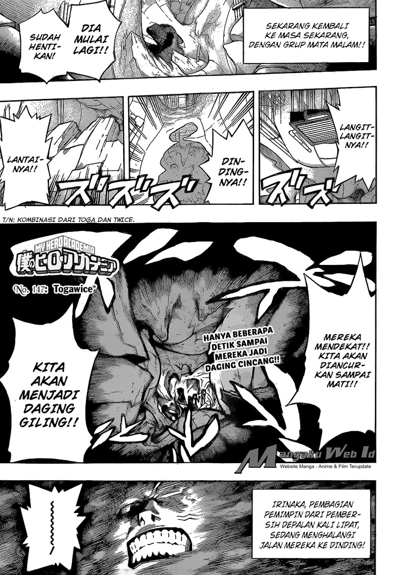 Baca Boku no Hero Academia Chapter 147 Gambar 2