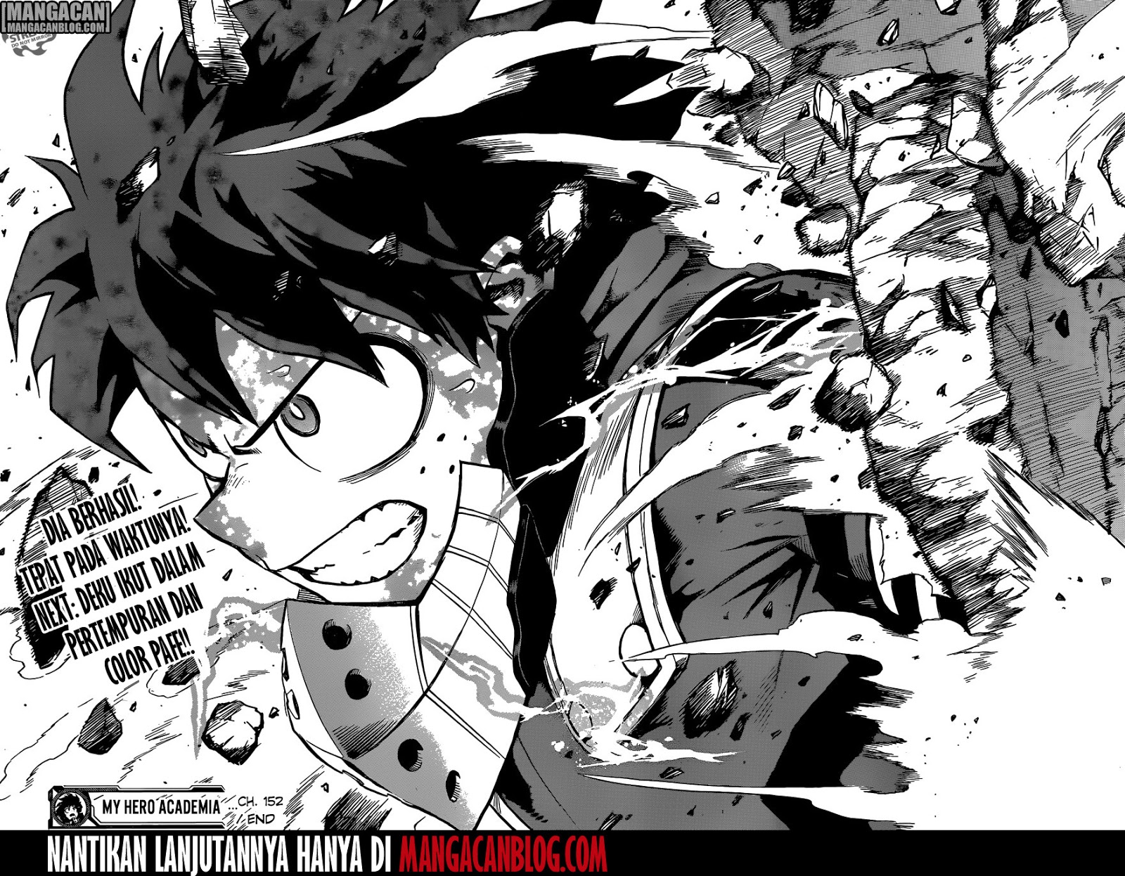 Boku no Hero Academia Chapter 152 Gambar 19