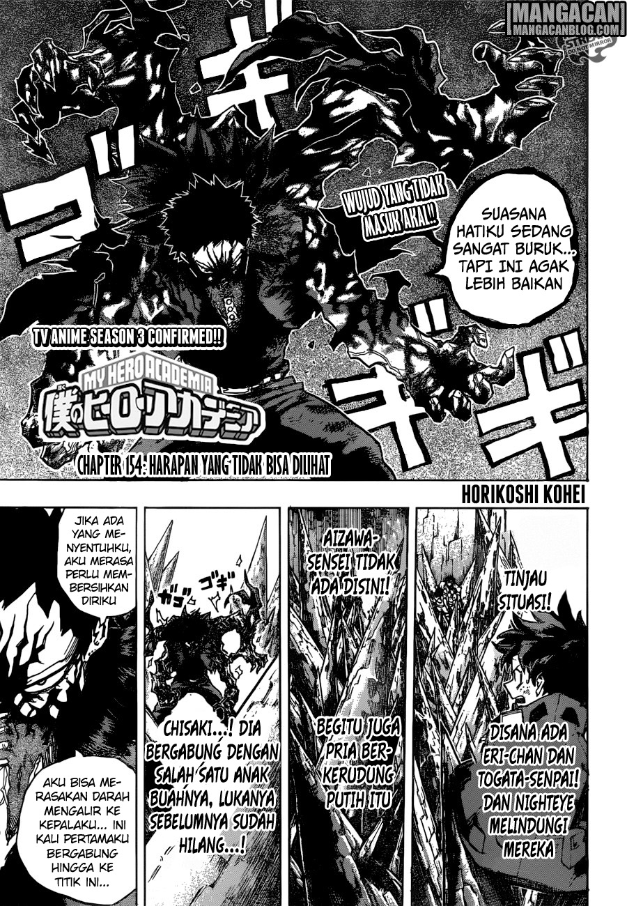 Baca Komik Boku no Hero Academia Chapter 154 Gambar 1
