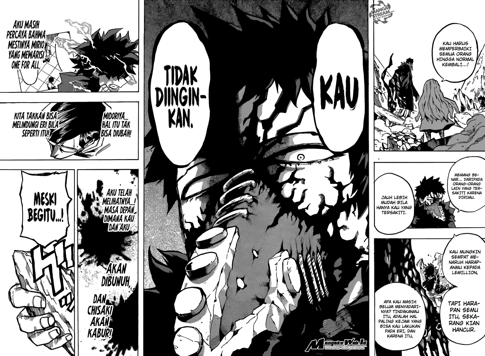 Boku no Hero Academia Chapter 155 Gambar 15