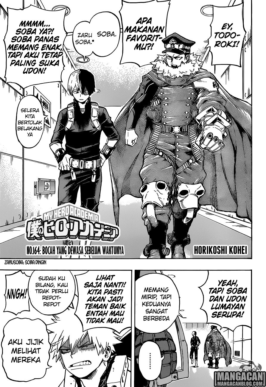 Baca Komik Boku no Hero Academia Chapter 164 Gambar 1