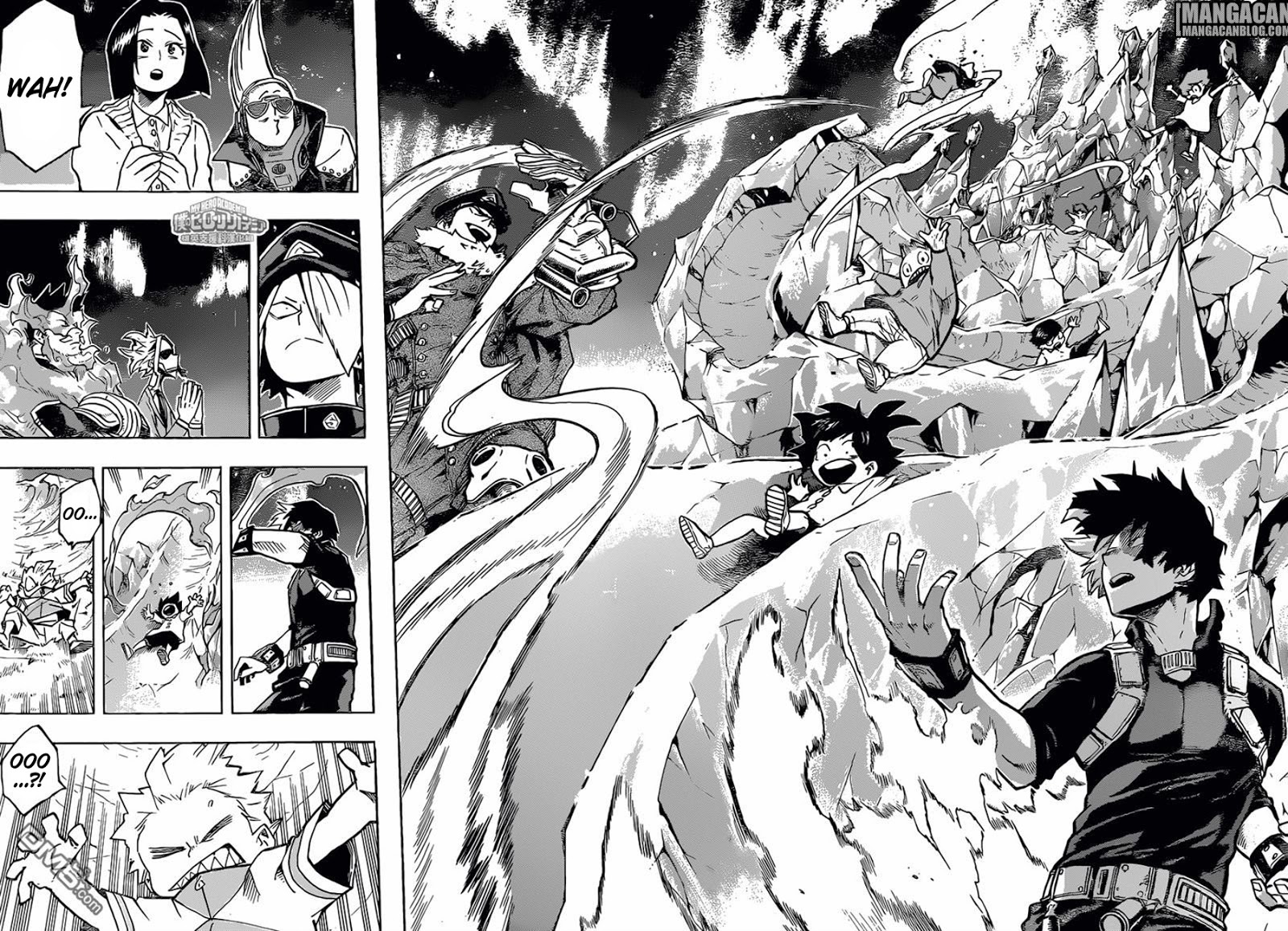 Boku no Hero Academia Chapter 166 Gambar 12