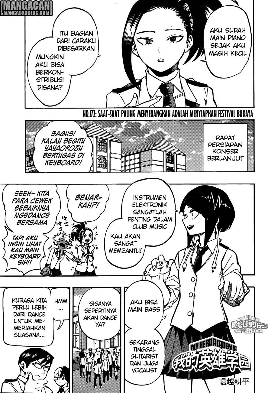 Baca Komik Boku no Hero Academia Chapter 172 Gambar 1