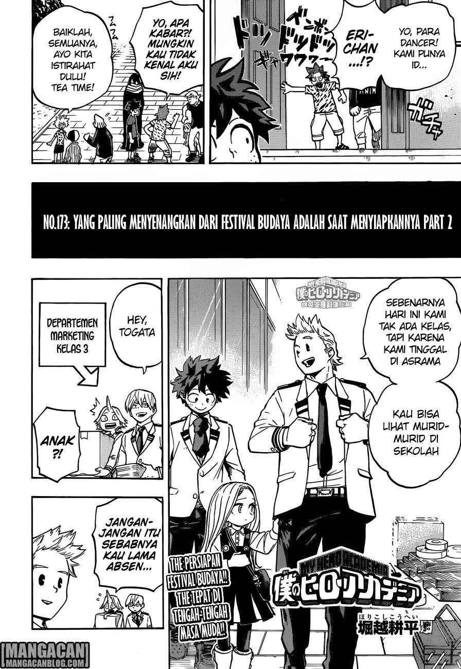 Boku no Hero Academia Chapter 173 Gambar 4
