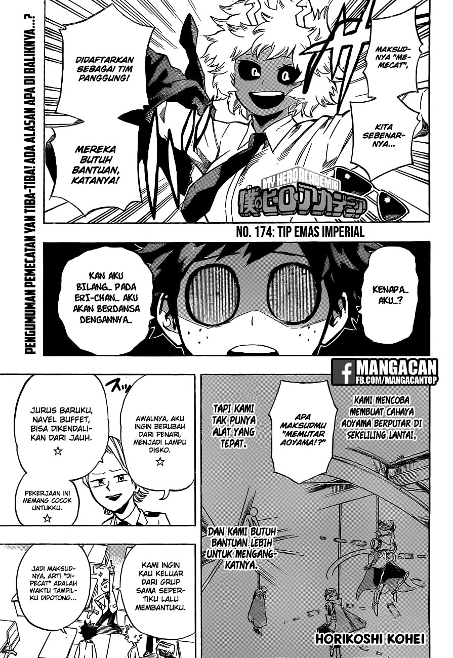 Baca Komik Boku no Hero Academia Chapter 174 Gambar 1