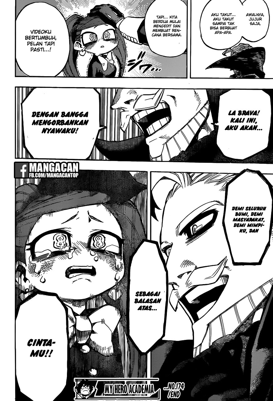 Boku no Hero Academia Chapter 174 Gambar 17