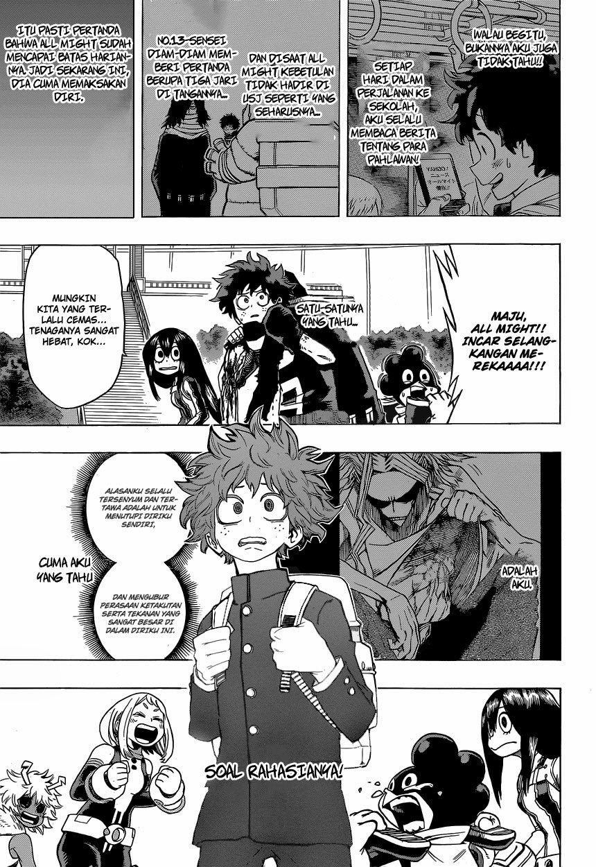 Boku no Hero Academia Chapter 18 Gambar 11