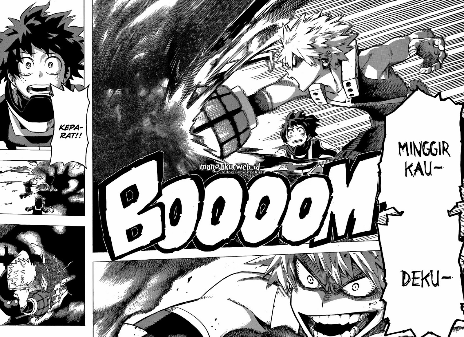 Boku no Hero Academia Chapter 18 Gambar 15