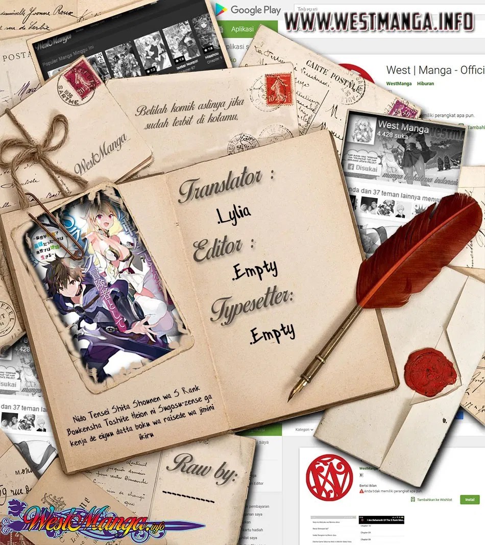 Baca Nido Tensei Shita Shounen wa S Rank Boukensha Toshite Heion ni Sugosu Chapter 03 Gambar 2