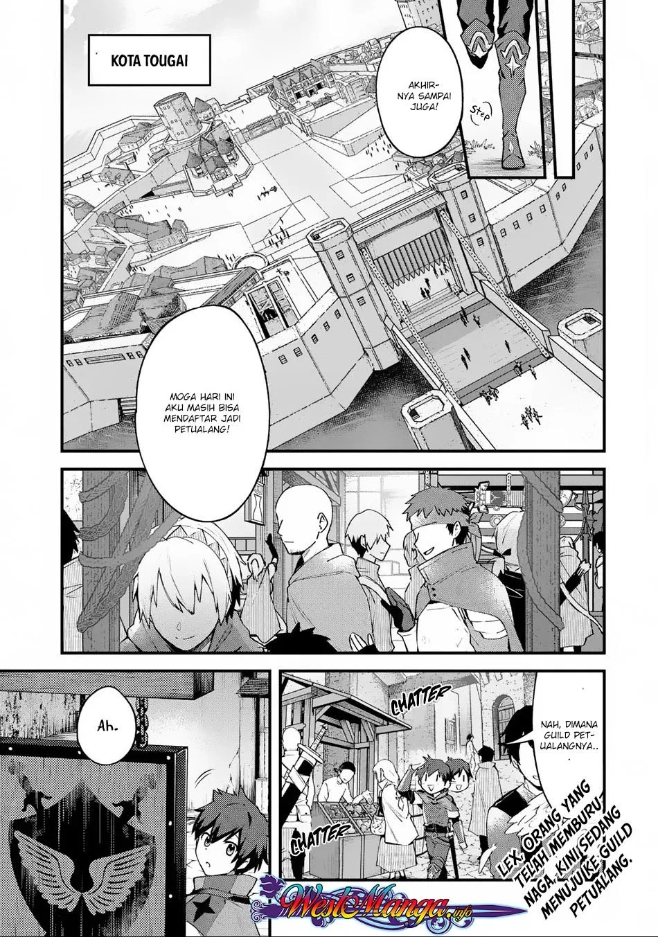 Baca Nido Tensei Shita Shounen wa S Rank Boukensha Toshite Heion ni Sugosu Chapter 02 Gambar 2