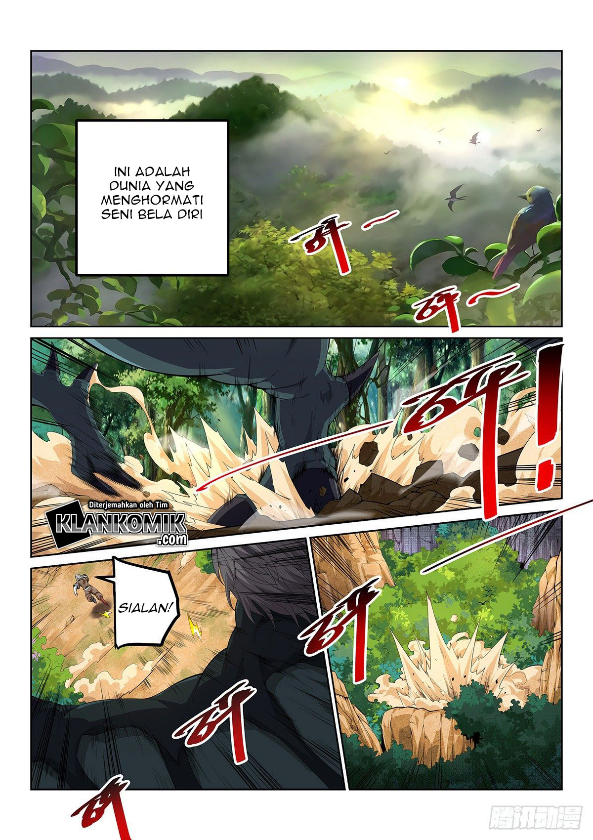 Baca Komik Legend of Wuquan Chapter 1 Gambar 1