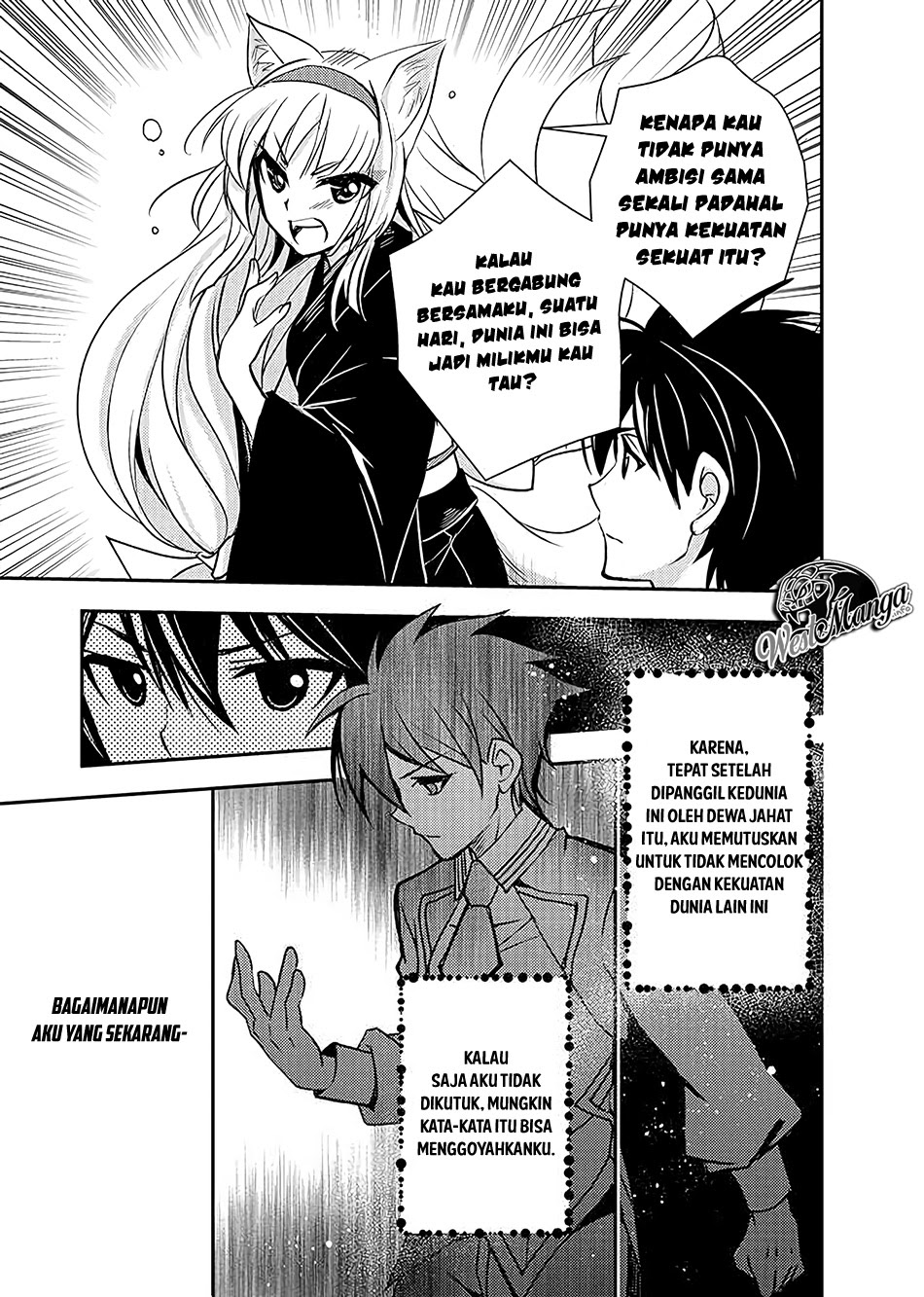 Level 1 No Saikyou Kenja: Noroi De Saikakyuu Mahou Shika Tsukaenai Kedo Kami No Kanchigai De Mugen Chapter 09 Gambar 19