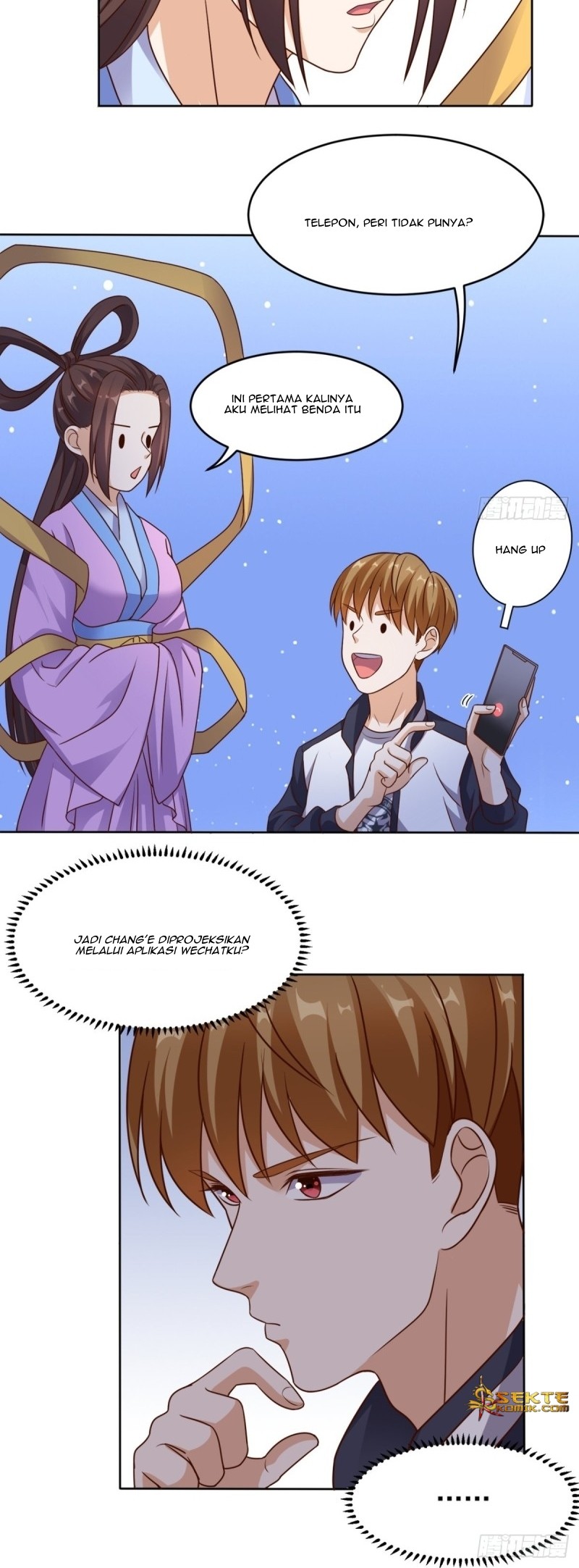 Super WeChat Chapter 74 Gambar 16