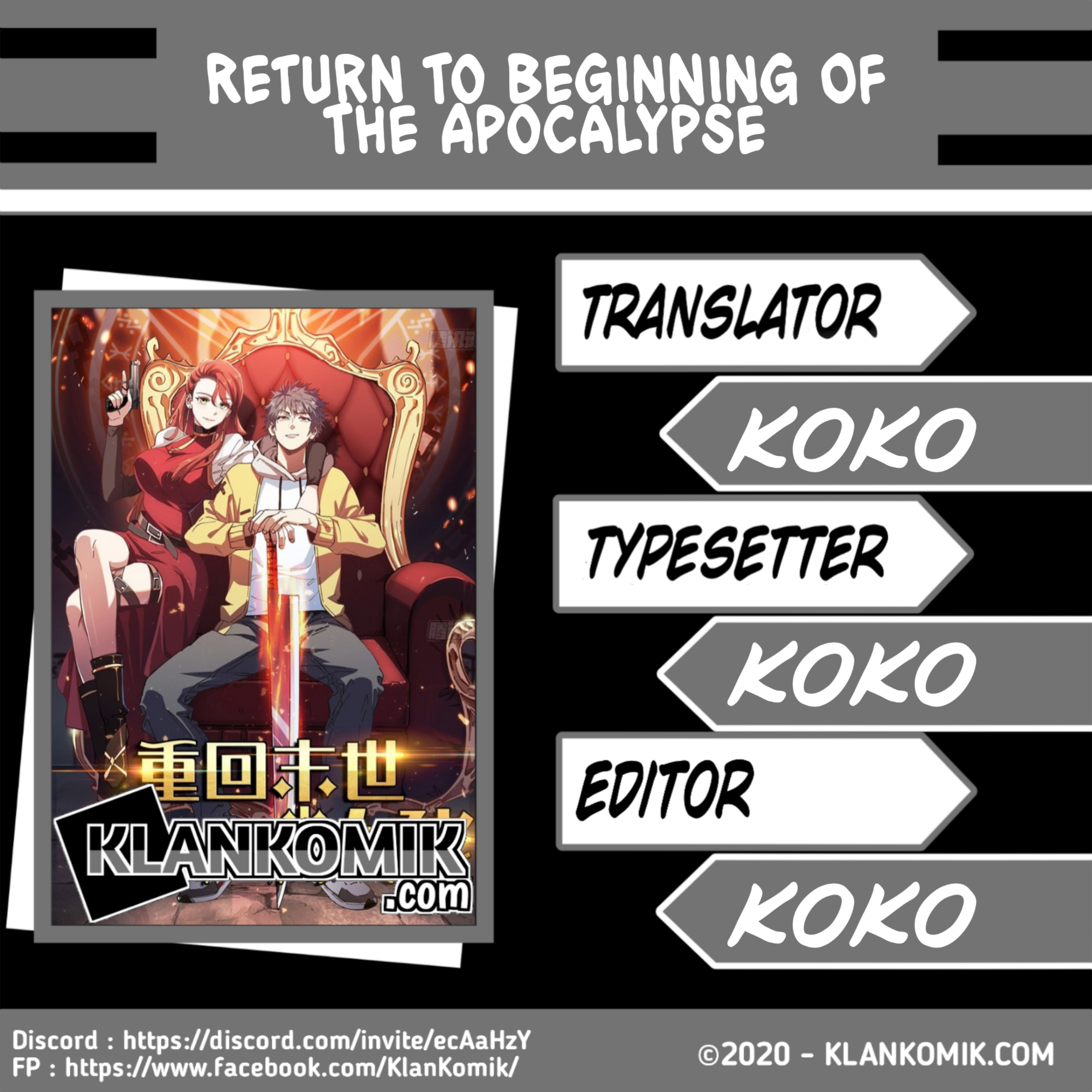 Baca Komik Return To Beginning Of The Apocalypse Chapter 55 Gambar 1